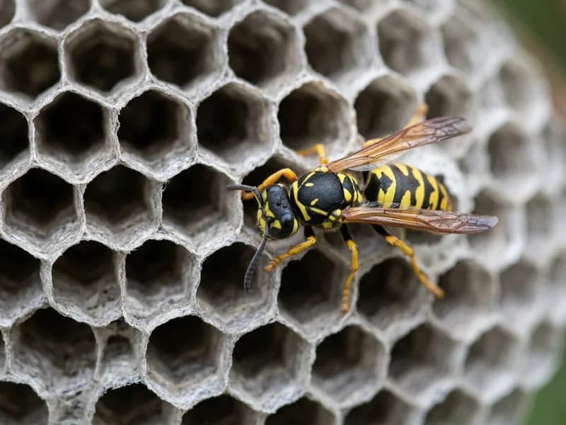 Wespenbekämpfung & Nestentfernung Velten – Detail